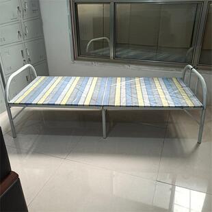 布面木板折叠床便携救震灾硬板床地抢险二简易折77360折床临时救