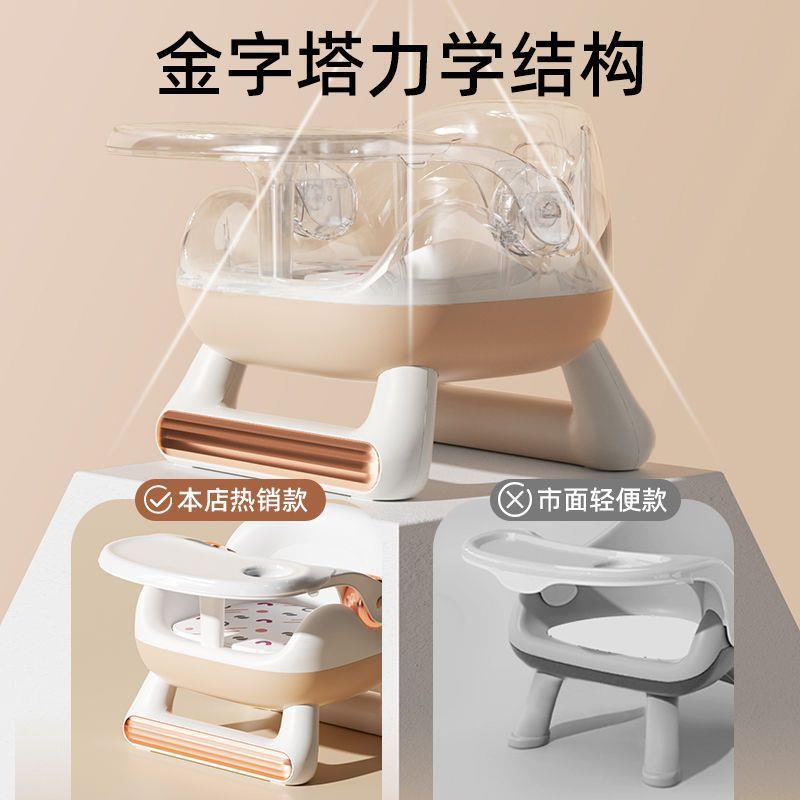 宝餐椅婴幼儿学宝坐式儿童餐桌椅便座携防侧翻MPW矮款家用吃饭小