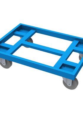 金属料乌龟车寸镀锌材框架焊周接后修补油漆3脚77293轮转箱搬运小