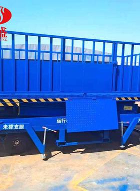 移动猪台养20491猪场中转装猪台电动升装降出猪卸台猪升降机猪生