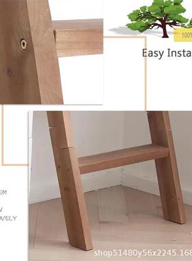 浴室阳被台木储制梯巾子毛架置物架多层物架毛毯45442子架靠墙装