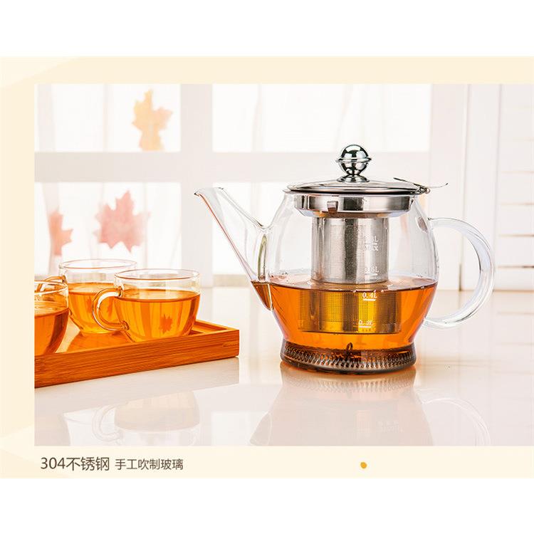 厂冲家M03高硼硅8玻璃茶壶00ml86电炉磁煮茶壶明火茶器