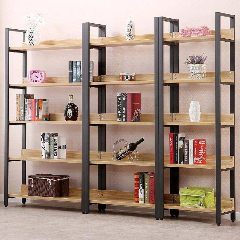 货架新款创意书架架家居置2收纳货柜简物样约品展示柜