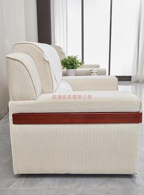 会贵宾接待沙发茶几组合大会堂QTR白色议艺单人室三人位会客室布