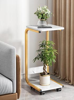 室内萝花架19366子客厅地落简约可移动边几置物架阳台铁绿艺物花