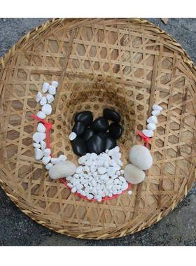 碎是鹅卵石铺路鹅卵石园林m造景鱼铺贴标石准3-784435c黄色鹅春池