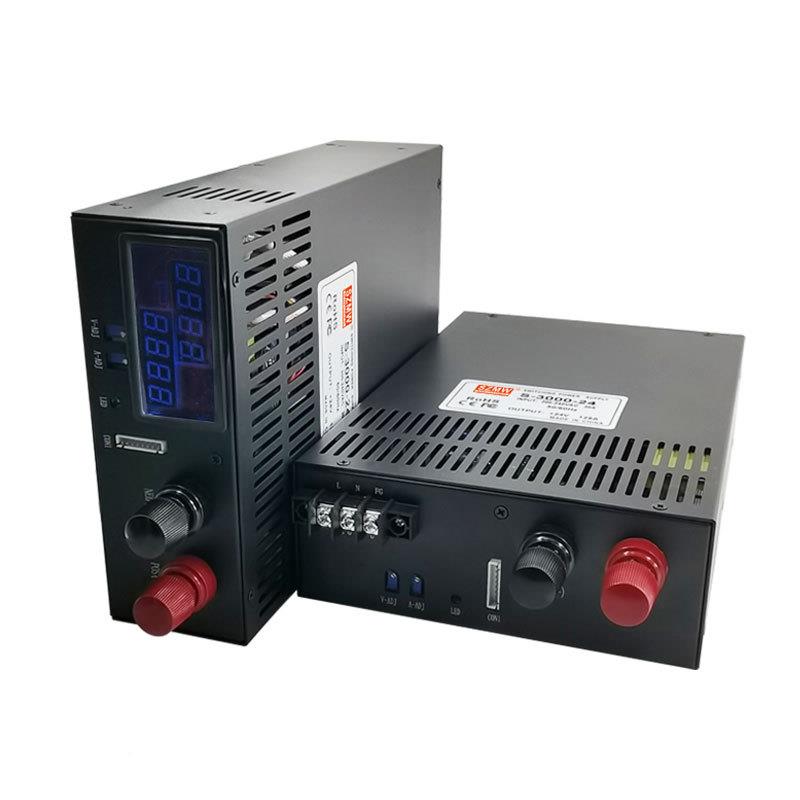 大功率开2关电源S-100W01500GEB0W200W20V交流转24V可调稳压直流