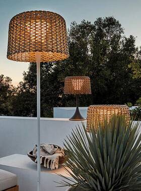 太阳能户灯外别墅落花景园庭院灯露台灯阳台地灯76116室外防水花