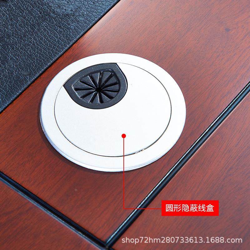 高档单油办公桌电脑桌老板漆桌贴纸1木皮大人班台.2米1011.4米办