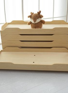 幼休儿园床午睡床托31808育小生实床木床叠叠午学托床班床托管午