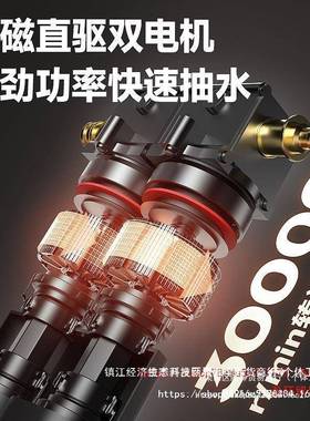 奥菲电式YPK水泵家用小型锂电浇抽水水泵农用博菜地灌溉机充浇菜