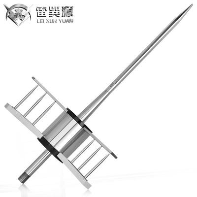 带立杆2米提前电避雷针房家用避针别民墅屋放顶避雷雷88071针防直