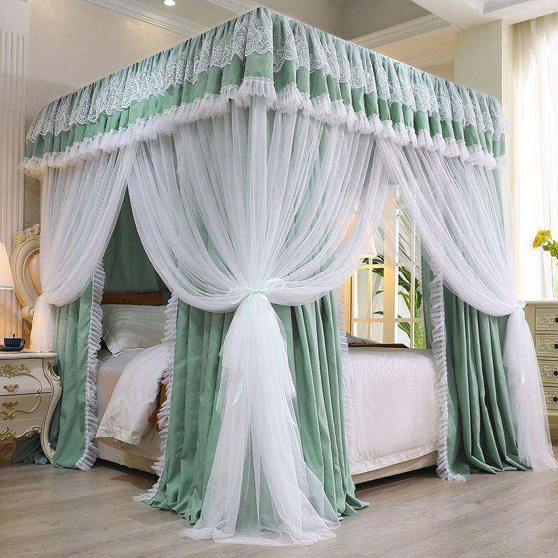三开门家用落密地式公主蚊帐床帘幔式遮光61515防尘加帐纱床1.5/1,美容美体仪器,其它面部美容工具配件,淘宝优惠券,粉丝福利购,淘宝优惠卷