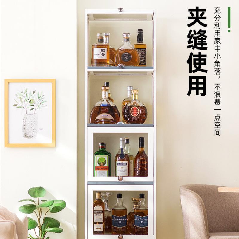 2029酒柜示柜现代约餐边柜网小红简酒架欧式靠墙客厅实木置物架展