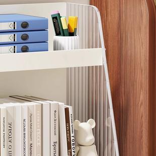 桌面置物飘窗架收公纳柜双层书架写字台办桌收纳桌上EMM分层架置