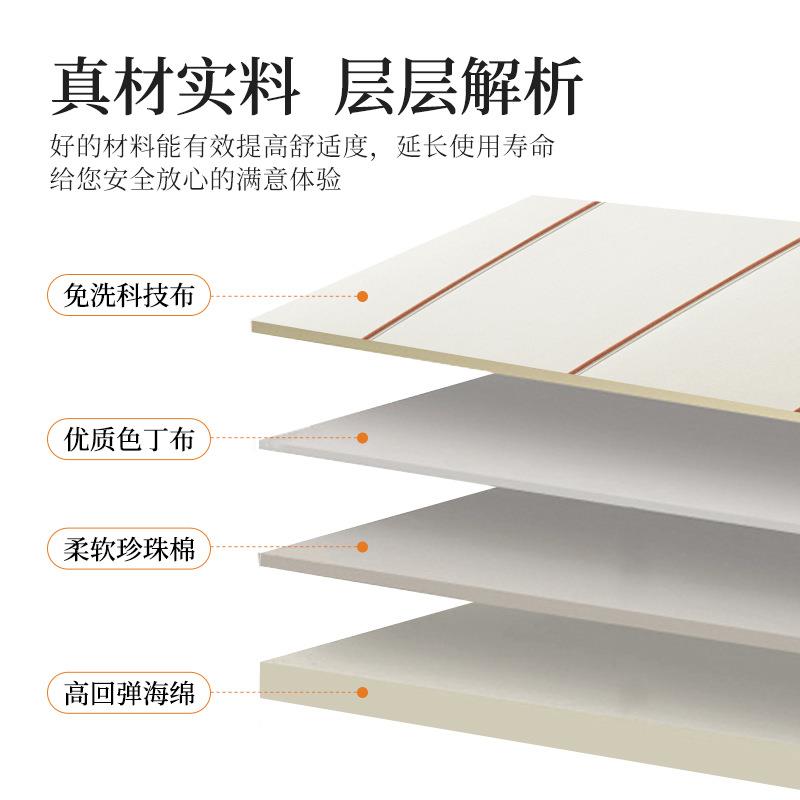 靠榻榻米靠垫床头软NLD包靠板可靠背布艺靠枕靠软固定包简约现代