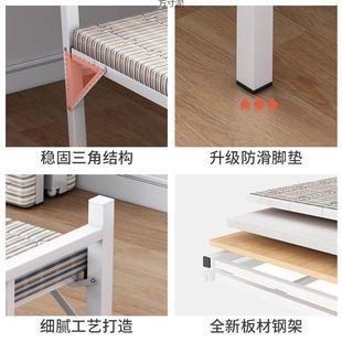 2025新款公中地海风金属框架叠床宠物家折用午休床便3514携式办室