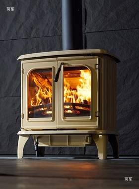 senm燃eiZRT1真壁炉WQQ欧式铸铁火木柴取暖炉农村家用墅民别宿装