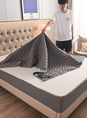 加厚棉夹六面全垫包防床水笠宝宝隔尿套席梦思88156床垫罩子