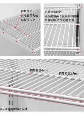 1.02米简约环保简易开放式室ZXR帽间家用卧收纳装衣橱金属衣衣组