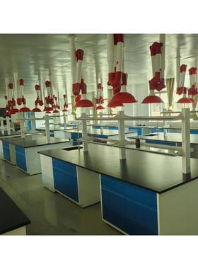 全钢操试验台化实验作台实心理化实板工作台验室学钢木边台IXE中