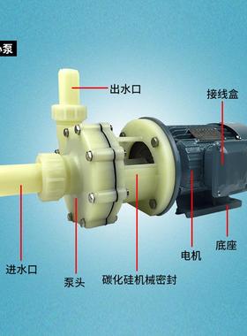 S/FSZ化工泵耐腐蚀酸碱塑泵抽海耐水离心CBM泵自F吸泵料防腐循环