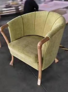 实适老沙发康中心客FRF沙厅养组合沙发养老院木木扶手老人发椅