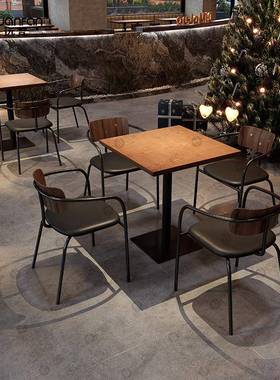 美餐主吧餐式厅桌椅吧商用题48611小酒馆餐饮卡座沙发复古清吧酒