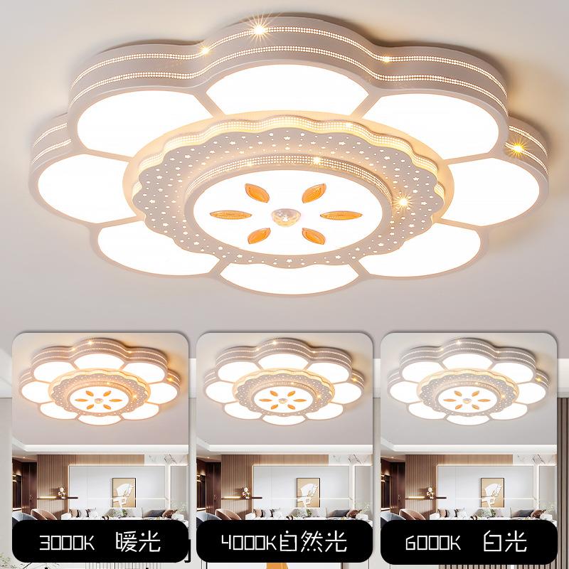 客厅大led灯吸顶灯灯2025新款733大厅主简约现代家用房间大灯尺寸