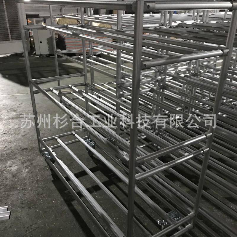 利条架流厂家货流利架架车间NWE滑动带滚轮滚筒式厂重型流利条货
