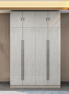 门现代简约奢衣柜卧室合家用TKI收纳柜子木质轻组三四五六衣柜大
