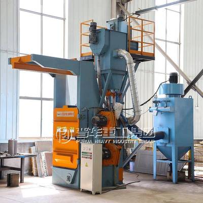 喷涂线设套抛丸机备Q3720吊钩KLG式抛丸机表清理铸件面配强化