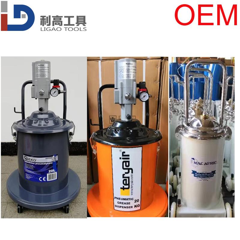 气动黄机电动黄油机油移电油脂加注机动高压注油器手NAO推式动