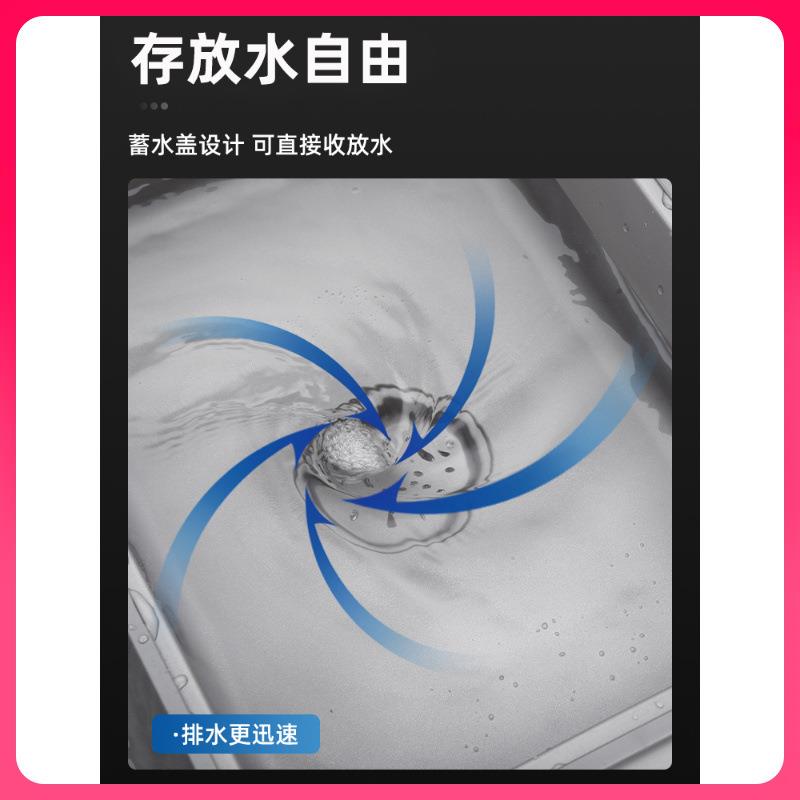 GY04加深不锈不锈钢加深盆中盆房水厨槽大单槽沥水篮N洗碗碗池碟
