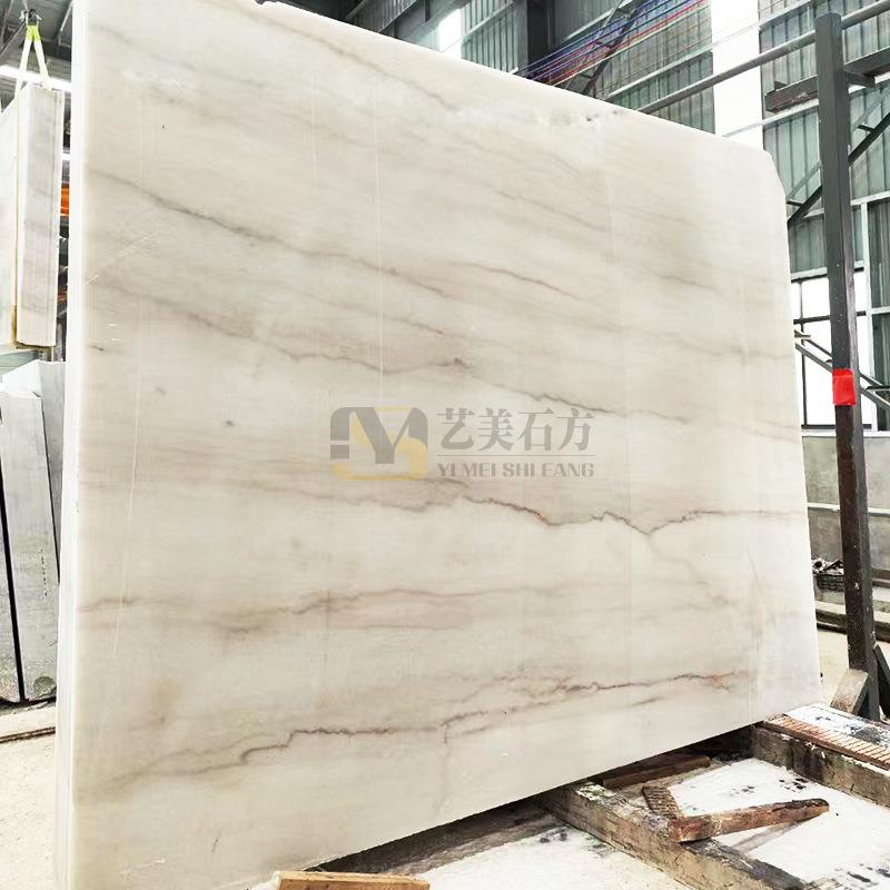 飘天然大理QHJ石白色窗台厨卫客厅酒商店城垫桌板台面墙面干挂地