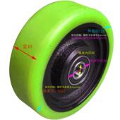 电托车平衡轮1225 620盘Li63526nde支撑动轮聚氨酯实心轮