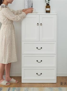 斗五柜木卧室斗橱小31706窄客厅靠墙储物实柜简约现代立柜抽收屉