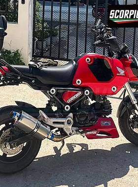 T5ovr尾段34128e摩托车机车排气8管改装51MM口径通用GSX250GPR250