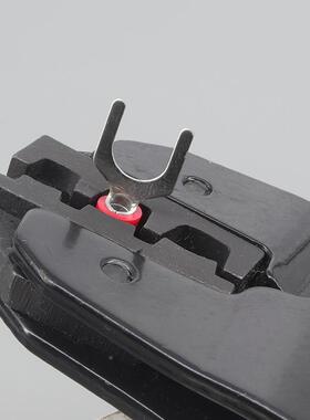 预绝Y形形接线无品牌/端圆子带皮冷端头电线接头线耳棘轮压线钳SN