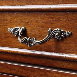 实木复古五斗柜卧收室可小用中古斗储物纳柜柜子靠墙客厅五斗XLI