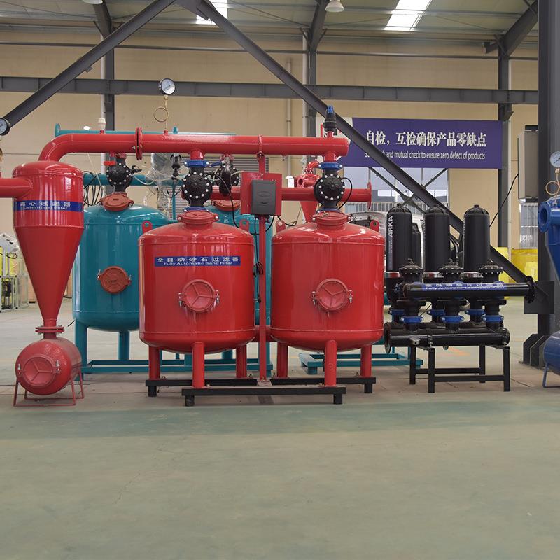 水肥一体化农CHR用砂田过滤器农灌溉全自反冲动洗钢石制砂石过滤