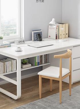 书桌电脑台式桌简约家用学生字桌济型卧室办公写桌子出屋租PSN租