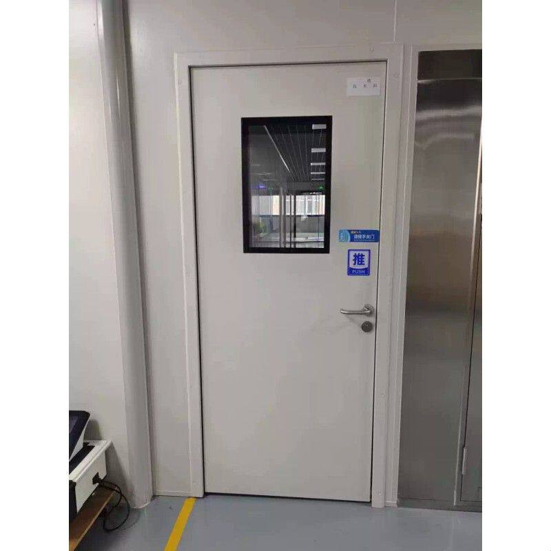 净化钢质门洁净门手术室门气密门无尘车间门双门钢化玻璃双层