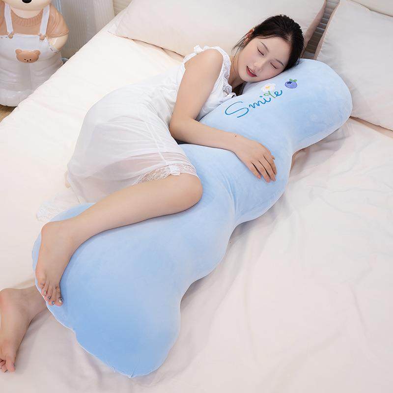 可拆洗靠抱枕女生睡觉专用夹腿睡枕孕妇侧卧枕侧长靠条AL0127枕床