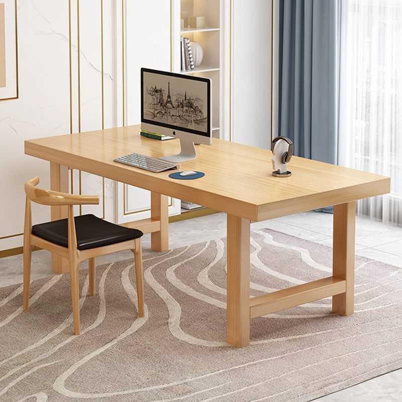 实学木书家桌台式电脑jsl123桌简约用中生小户型学写字习桌卧室办
