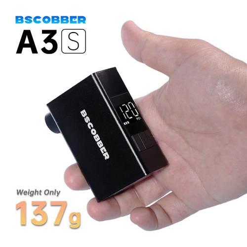 骑行小气泵公路车数显胎压检测骑行工具智能可充电便携式