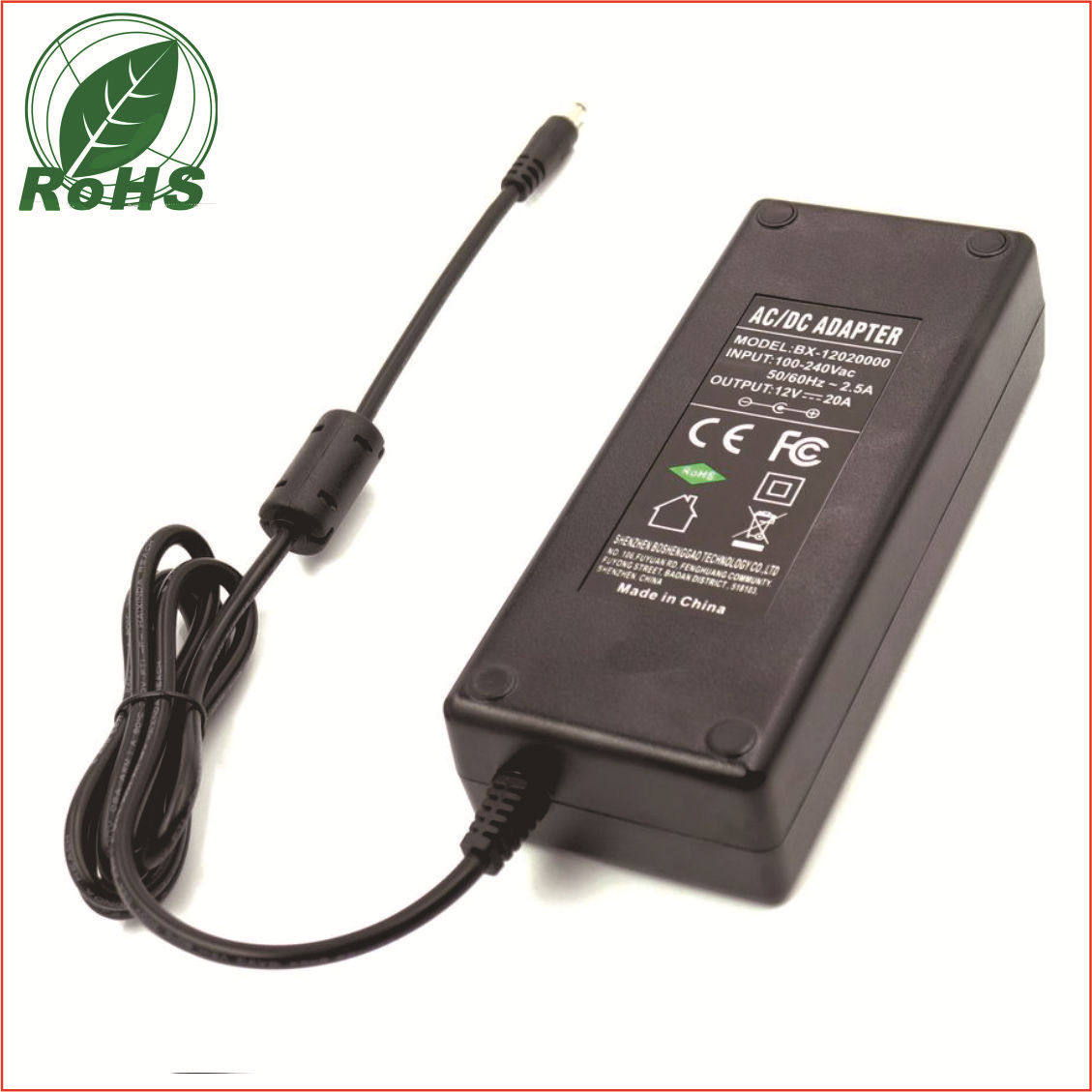 18V10A英规插头12V20A视听产品电源适配器电脑机箱直流电源SAA