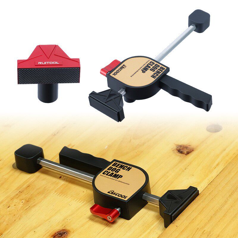 桌面快速固定辅助夹具19mm/20mm卡榫木工工作台固定夹紧器套装