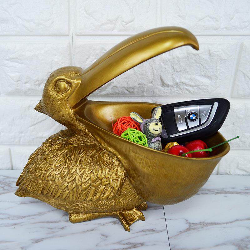 北欧大嘴鸟装饰品摆放小物件首饰收纳树脂摆件房间玄关趣味收纳,节庆用品/礼品,新娘配件,淘宝优惠券,粉丝福利购,淘宝优惠卷