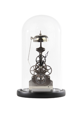 个性创意时钟座钟表床头柜书柜书架书桌桌面精致金属摆件轻奢软装